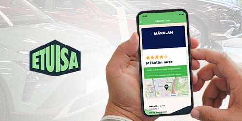 Mäkelän Auto on ETUISA kumppaniyritys